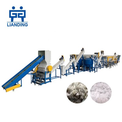 Waste Pp Pe Hdpe Ldpe Film Plastic Washing Recycling Plant Plastic Waste Recycling Machine